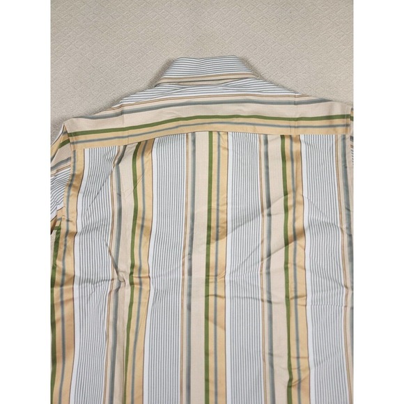 Claiborne Shirt Mens Small S‎ Modern Cotton Button Up Striped Collared NWT - Picture 10 of 12